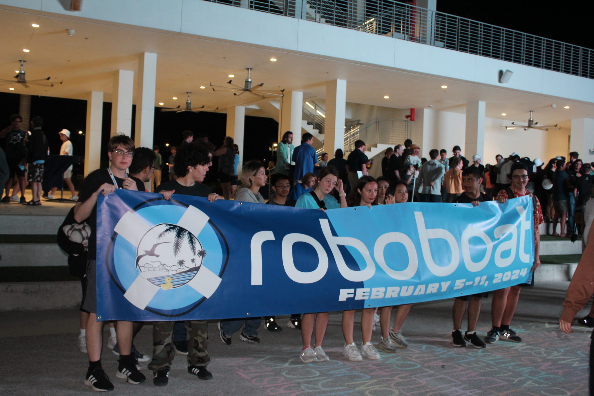 Roboboat banner won by the seals